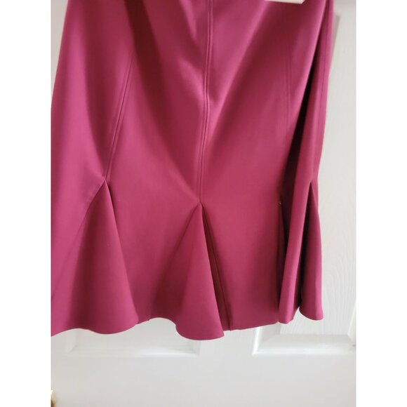 Cinq a Sept Elva Burgundy off the shoulder mini dress NEW size 8 Holiday - Picture 9 of 9